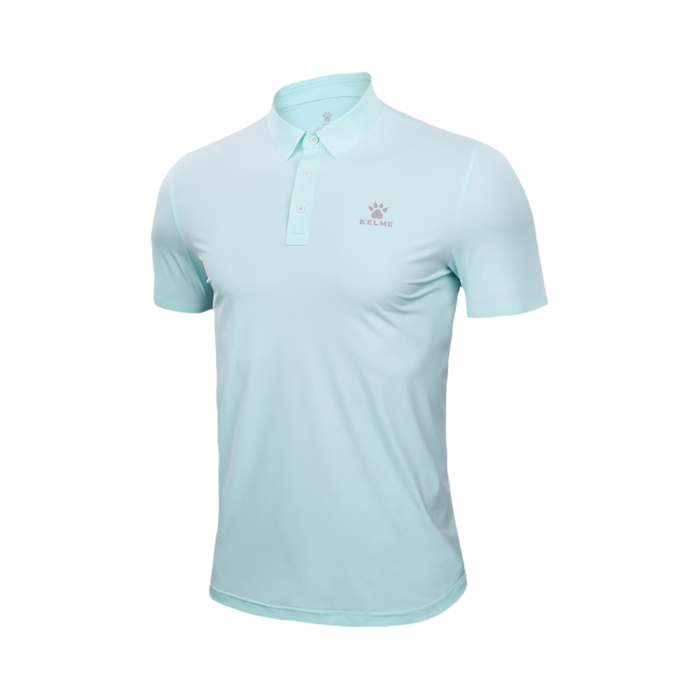 Remera Polo Short Sleeve (MEN) Celeste L